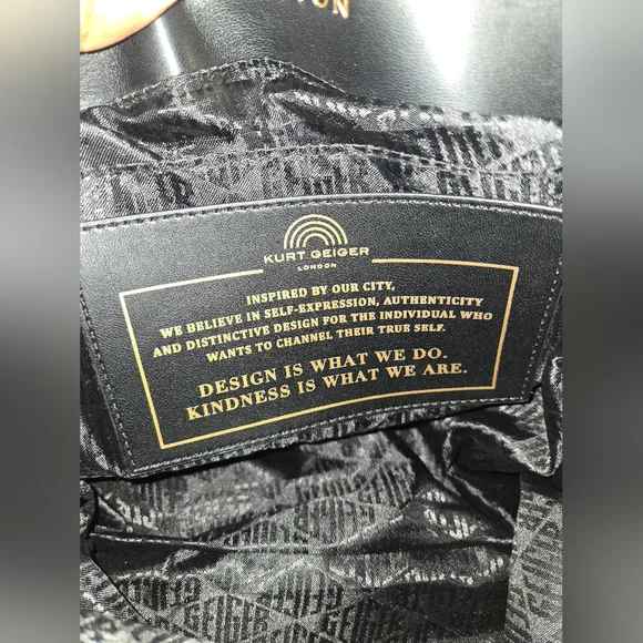 Like New Kurt Geiger Kensington XXL Faux Fur Convertible Shoulder Bag - Picture 14 of 17